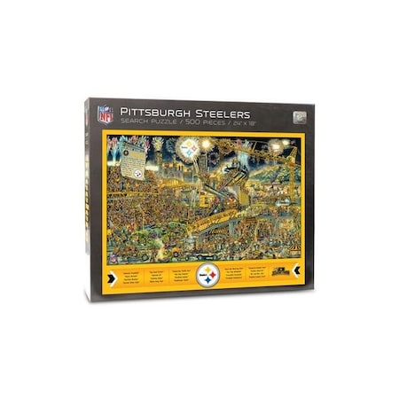Youthefan YouTheFan 9029625 Pittsburgh Steelers Joe Journeyman Puzzle - 500 Piece 9029625